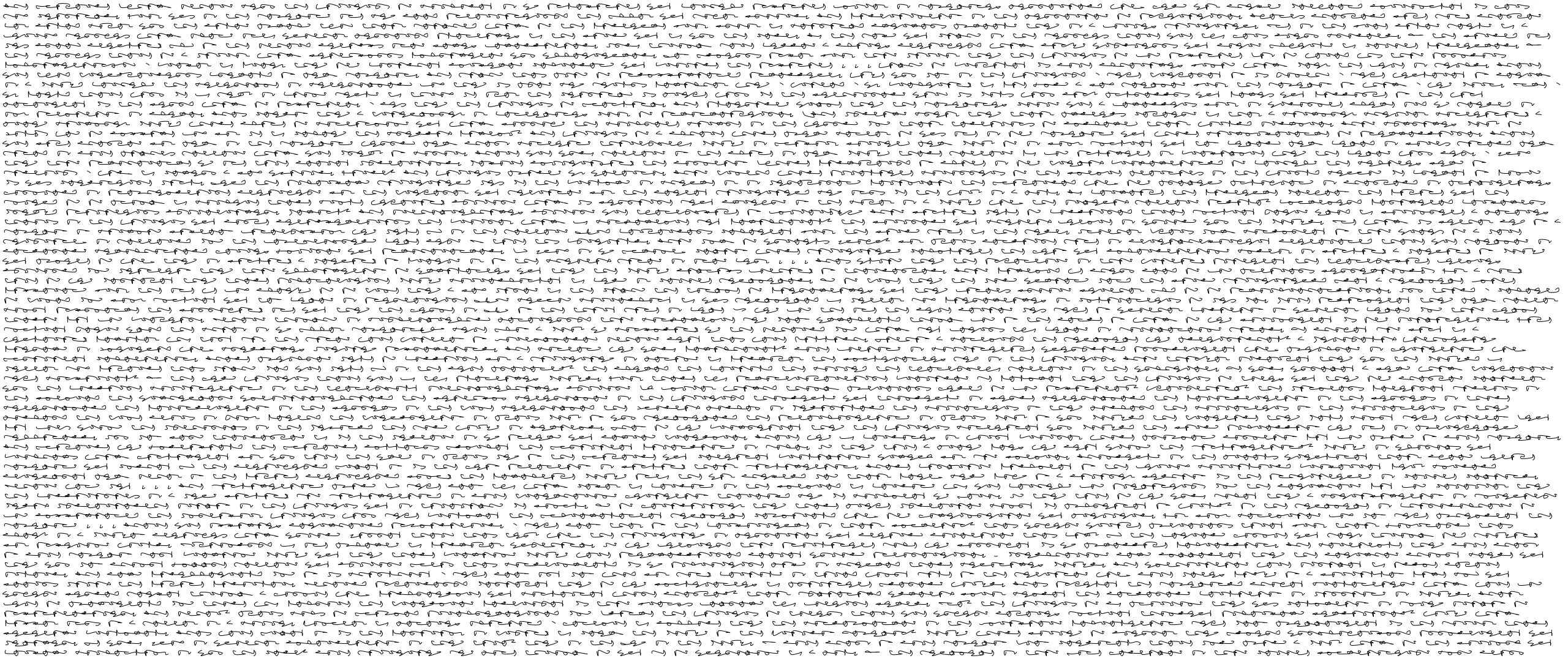 Asemic Writing with Poisson Disc Sampling